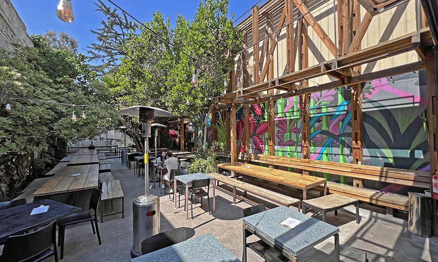 La gran terraza abierta de Bravo 951